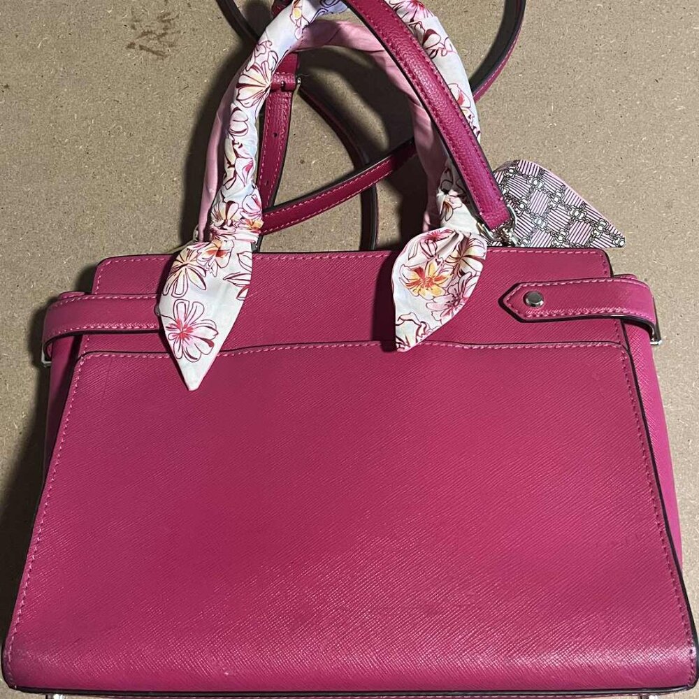 Kate Spade New York Medium Satchel Handbag in Fuchsia - Picture 3 of 16